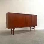 Deens dressoir sideboard highboard teak eiken jaren 60 70, Ophalen, Scandinavisch design, Gebruikt, Eikenhout
