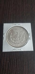 Zilveren 1 dollar munt 1887, Ophalen of Verzenden