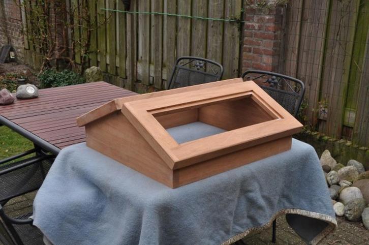 Mahoniehouten koekoek / dakraam  Op maat te maken   De koeko, Watersport en Boten, Accessoires en Onderhoud, Nieuw, Ophalen of Verzenden