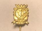 Messing MILITARIA WAPEN Speld (Goudkleur)., Verzamelen, Speldjes, Pins en Buttons, Verzenden, Zo goed als nieuw, Stad of Land