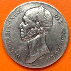 Nederland Rijksdaalder 1842 Willem II zilver, Ophalen of Verzenden, Koning Willem II, 2½ gulden, Zilver