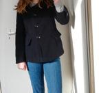 Winter jas / Mantel Fuchs Smitt zwart wol/ kasjmier maat M/3, Kleding | Dames, Jassen | Winter, Ophalen of Verzenden, Zo goed als nieuw