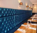 Wandbanken op maat/restaurant banken/horeca inrichting/, Ophalen of Verzenden, Nieuw, Hout, Wandbanken, restaurantbanken, maatwerk banken, horeca