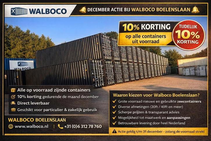 Schuilstal , container , tijdelijk 10% korting, Dieren en Toebehoren, Stalling en Weidegang
