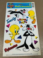 LOONEY TUNES RAAM STICKERS*TWEETY*SYLVESTER*HERBRUIKBAAR, Verzamelen, Stripfiguren, Verzenden, Looney Tunes, Nieuw, Plaatje, Poster of Sticker