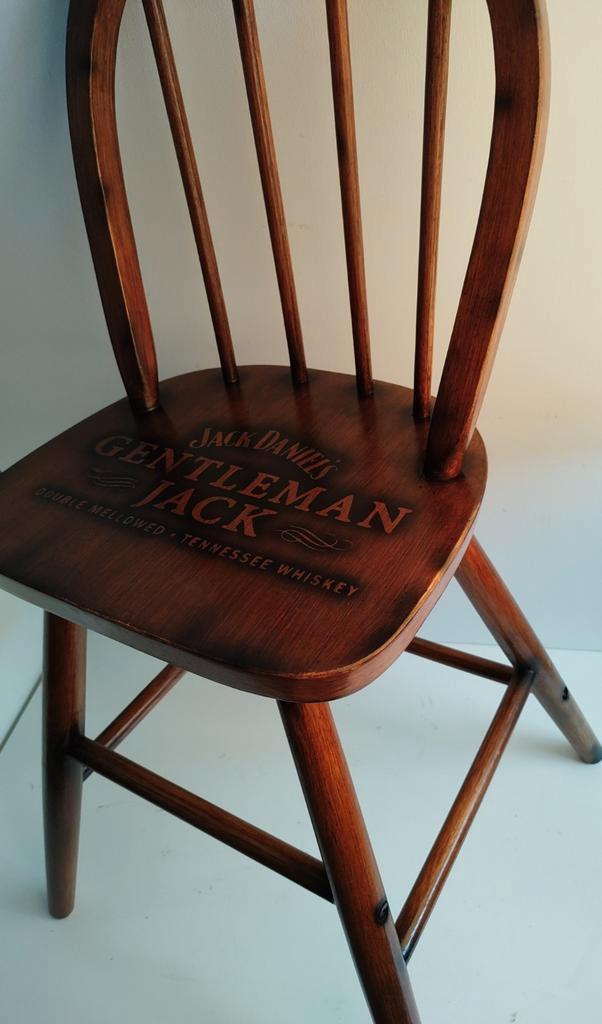 Kinder Barr kruk Jack Daniels ,zitting 50 cm hoog, Kinderen en Baby's, Kinderkamer | Tafels en Stoelen, Gebruikt, Stoel(en), Ophalen of Verzenden