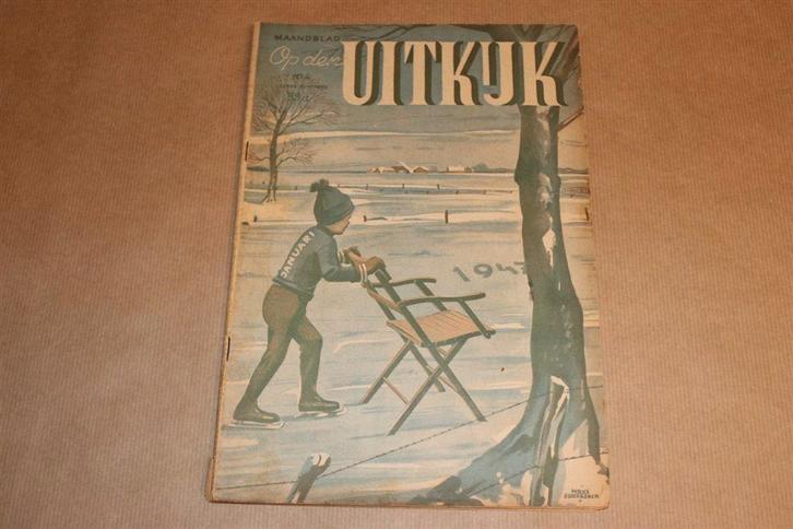 Maandblad Op den Uitkijk - No. 4 - 1947 - Zeldzaam, Verzamelen, Tijdschriften, Kranten en Knipsels, Knipsel(s), 1940 tot 1960