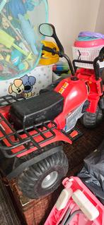 Elektrische kindertractor, Ophalen