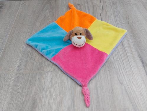 Knuffel knuffeldoekje Zeeman hond dog K9879, Kinderen en Baby's, Speelgoed | Knuffels en Pluche, Zo goed als nieuw, Hond, Ophalen of Verzenden