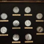 Comlplete 1 ounce platinum queen's Beasts serie. 10 munten, Ophalen of Verzenden, Overige landen