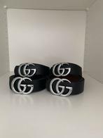 Gucci riem zwart/zilver, Ophalen of Verzenden, Nieuw, Zwart