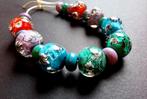 set handgemaakte lampwork glas kralen, Verzenden, Nieuw, Kraal