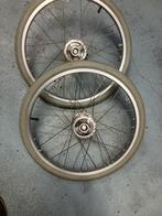 20 inch  rolstoelwielen met prima banden, Diversen, Rolstoelen, Ophalen of Verzenden, Zo goed als nieuw, Duwrolstoel