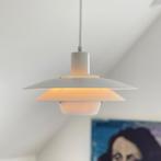 vintage Deens design LAMP Jeka witte schalenlamp Mid Century, Gebruikt, Vintage Mid Century Scandinavisch design nordic japandi