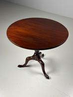 Tilt top tafel mahonie antiek 19e eeuw, Ophalen
