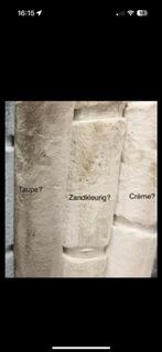 Vloerkleden fluffy Superzachte modern kleed taupe creme zand, Moderne 2025 stijl, 150 tot 200 cm, Ophalen of Verzenden, Crème