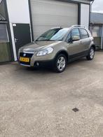 Fiat Sedici 4wd 1.6-16V Experience (bj 2009), Auto's, Stof, Gebruikt, Zwart, 4 cilinders