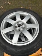 16 inch alu velgen met winterbanden Golf Polo Skoda Seat e.a, Auto-onderdelen, Banden en Velgen, 16 inch, 205 mm, Winterbanden