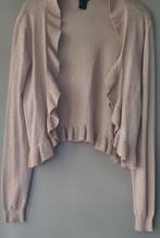 H&M Bolero Vest - Maat S, Kleding | Dames, H&M, Beige, Ophalen of Verzenden, Zo goed als nieuw