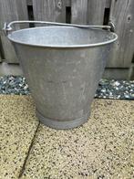 Zinken emmer, Overige materialen, Gebruikt, Minder dan 30 cm, Minder dan 60 cm