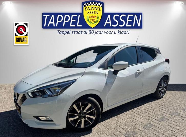 Nissan Micra clima/Nav/Connect Pack 1.0 IG-T N-Connecta, Auto's, Nissan, Bedrijf, Micra, ABS, Achteruitrijcamera, Airbags, Airconditioning