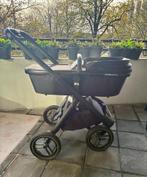 Dubatti One E3/E4 kinderwagen zwart, Kinderen en Baby's, Kinderwagens en Combinaties, Gebruikt, Verstelbare duwstang, Combiwagen