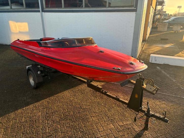 Shakespeare Clubman speedboot in nette staat, Watersport en Boten, Speedboten, Gebruikt, 3 tot 6 meter, Benzine, 70 tot 120 pk