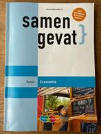 Samengevat Economie HAVO - Examenbundel, Ophalen of Verzenden, Zo goed als nieuw, HAVO, Economie