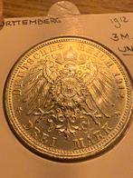 Duitsland Drei mark 1912 unc, Verzenden, Duitsland, Losse munt, Zilver