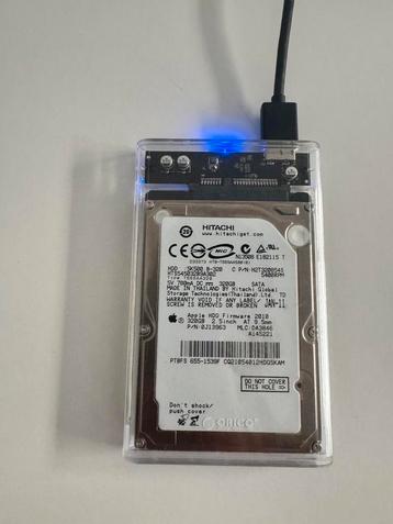 Apple Hitachi HDD Firmware extern harde schijf 320GB beschikbaar voor biedingen