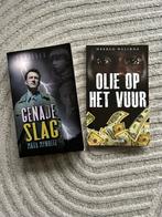 Christelijke thrillers - Genadeslag en Olie op het vuur, Boeken, Ophalen of Verzenden, Zo goed als nieuw, M. Mynheir