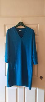 Kyra Jurk Maat 42 Petrol Blauw, Kleding | Dames, Jurken, Blauw, Maat 42/44 (L), Ophalen of Verzenden, Zo goed als nieuw