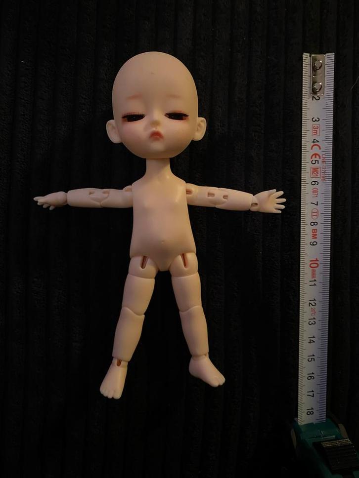BJD Doll - 14cm - In Goede Staat, Kinderen en Baby's, Speelgoed | Poppen, Zo goed als nieuw, Overige typen, Ophalen of Verzenden