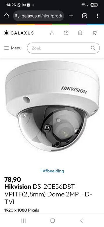 Hikvision camera voor binnen of buiten  beschikbaar voor biedingen