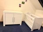 Babykamer Commode en ledikant Bopita hoogglans wit, Kinderen en Baby's, Kinderkamer | Complete kinderkamers, Ophalen, Zo goed als nieuw