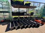 Kweekbakken, potten en RVS/ hardhouten stellage, Overige materialen, Gebruikt, Minder dan 60 cm, 60 cm of meer