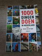 1000 dingen doen in Nederland jeroen van der spek, Gelezen, Ophalen of Verzenden