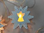 Kerst- lampjes - slinger - engel - 10 lampjes lichtsnoer, Ophalen of Verzenden, Zo goed als nieuw