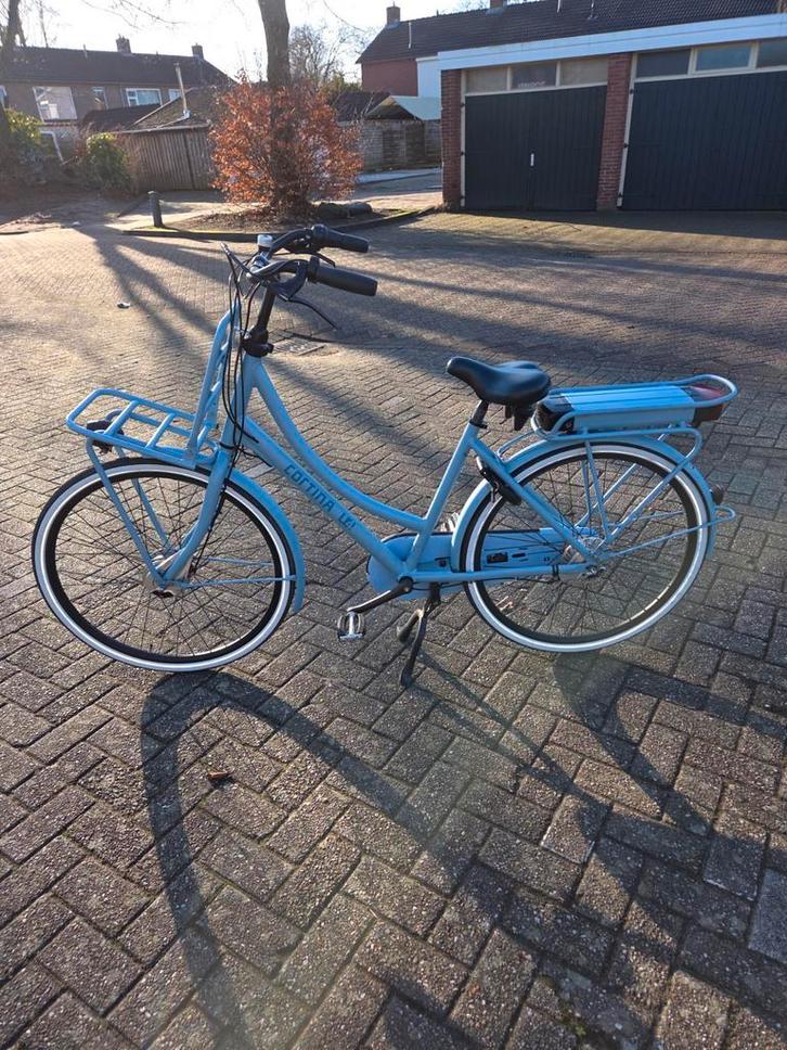 Cortina u4 36v elektrische damesfiets 28inch, Fietsen en Brommers, Elektrische fietsen, Zo goed als nieuw, Cortina, 51 tot 55 cm