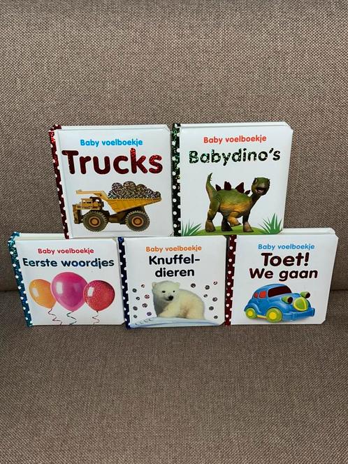 Baby voelboekjes – leerzaam, stevig & met voelstukjes, Boeken, Kinderboeken | Baby's en Peuters, Zo goed als nieuw, Uitklap-, Voel- of Ontdekboek