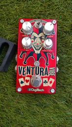 Digitech Ventura Vibe - rotary, univibe & vibrato (stereo), Muziek en Instrumenten, Ophalen of Verzenden, Zo goed als nieuw, Multi-effect