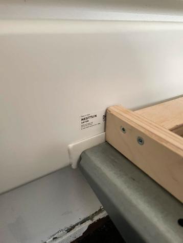 Bedframe + lattenbodem 140x200 (nesttun, ikea) - afbeelding 6