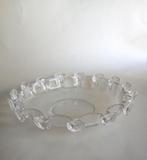 Vintage, jaren 70, schaal "splash" van Humppila glas, Ophalen of Verzenden