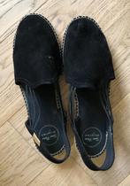 Zwarte espadrilles, maat 42, Zwart, Ophalen of Verzenden, Zo goed als nieuw, Espadrilles of Moccasins