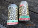 Gouden kralenslingers kerstboom slingers/guirlandes 270cm, Diversen, Kerst, Ophalen of Verzenden, Zo goed als nieuw