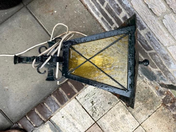 Buitenlantaarn, Tuin en Terras, Buitenverlichting, Gebruikt, Wandlamp, Overige materialen, Netvoeding, Ophalen