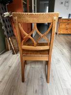 4x sierlijke houten stoel voor eettafel, Ophalen, Gebruikt, Bruin, Vier