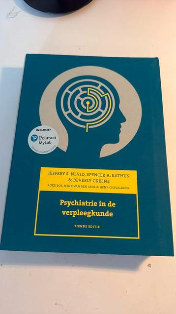 Psychiatrie in de verpleegkunde, 10e editie met MyLab NL toe beschikbaar voor biedingen