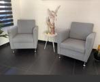 2 fauteuils zgan Pronto Wonen evt per stuk te koop, Ophalen, Zo goed als nieuw, 75 tot 100 cm, 50 tot 75 cm