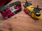 Brandweerwagen & helicopter, Ophalen, Gebruikt